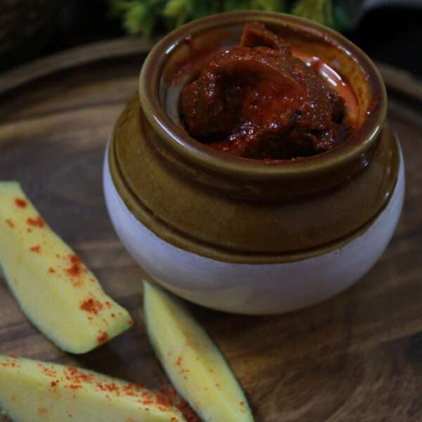 Mango Pickle (మామిడికాయ/ఆవకాయ పచ్చడి)